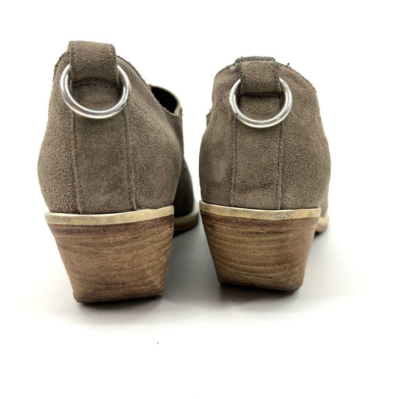 RAG & Bone Finlay Western Ankle Boots Booties Olive Green taupe size 36 - Picture 4 of 9